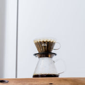 Kalita Wave Glass Coffee Dripper 185 - Corkys Coffee