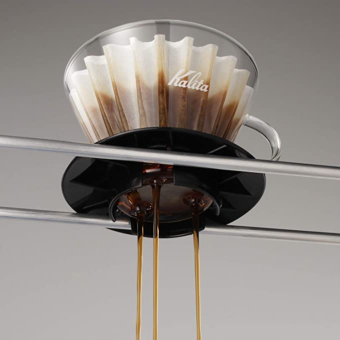 Kalita Wave Glass Coffee Dripper 185 - Corkys Coffee