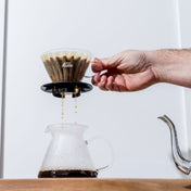 Kalita Wave Glass Coffee Dripper 185 - Corkys Coffee
