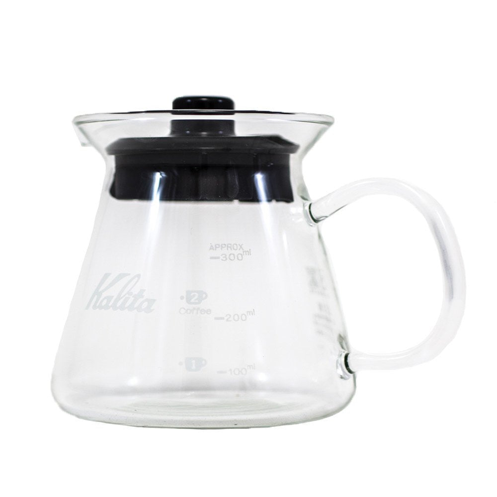 Kalita Wave Glass Coffee Server - 300ml - Corkys Coffee