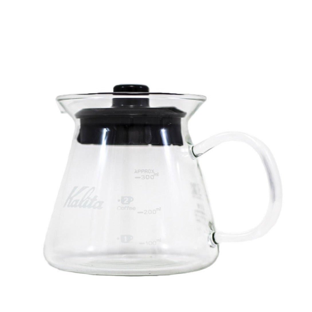 Kalita Wave Glass Coffee Server - 300ml - Corkys Coffee
