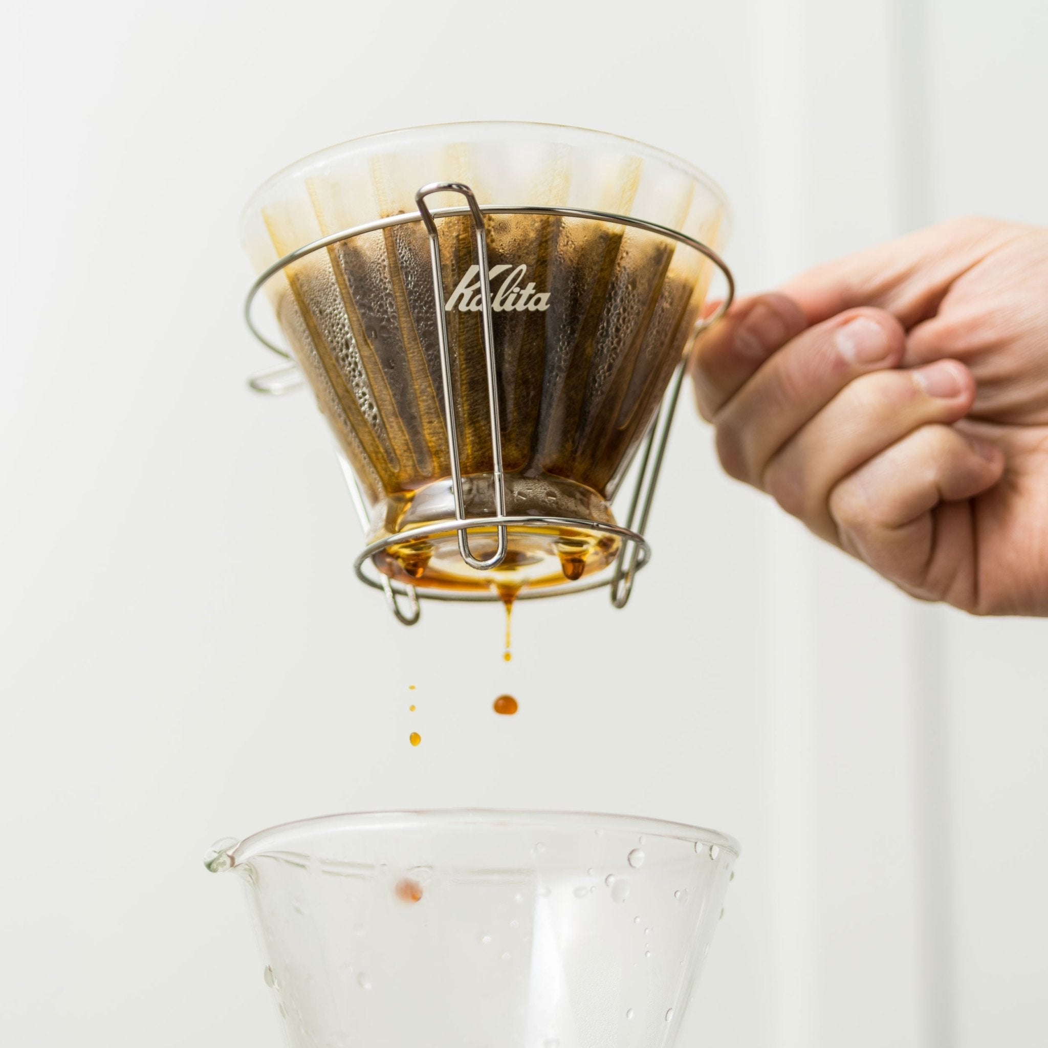 Kalita Wave Style Glass Coffee Brewer - 500ml - Corkys Coffee