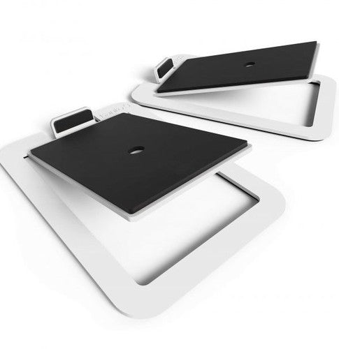 Kanto - Kanto S4w Desktop Speaker Stands Midsize White - Corkys Coffee