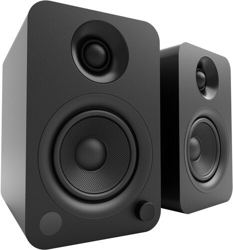 Kanto - Kanto Yu Bluetooth 140w Bookshelf Speakers Black - Corkys Coffee