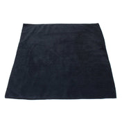 Microfiber Black Cloth Towel 16" x 16" - Corkys Coffee