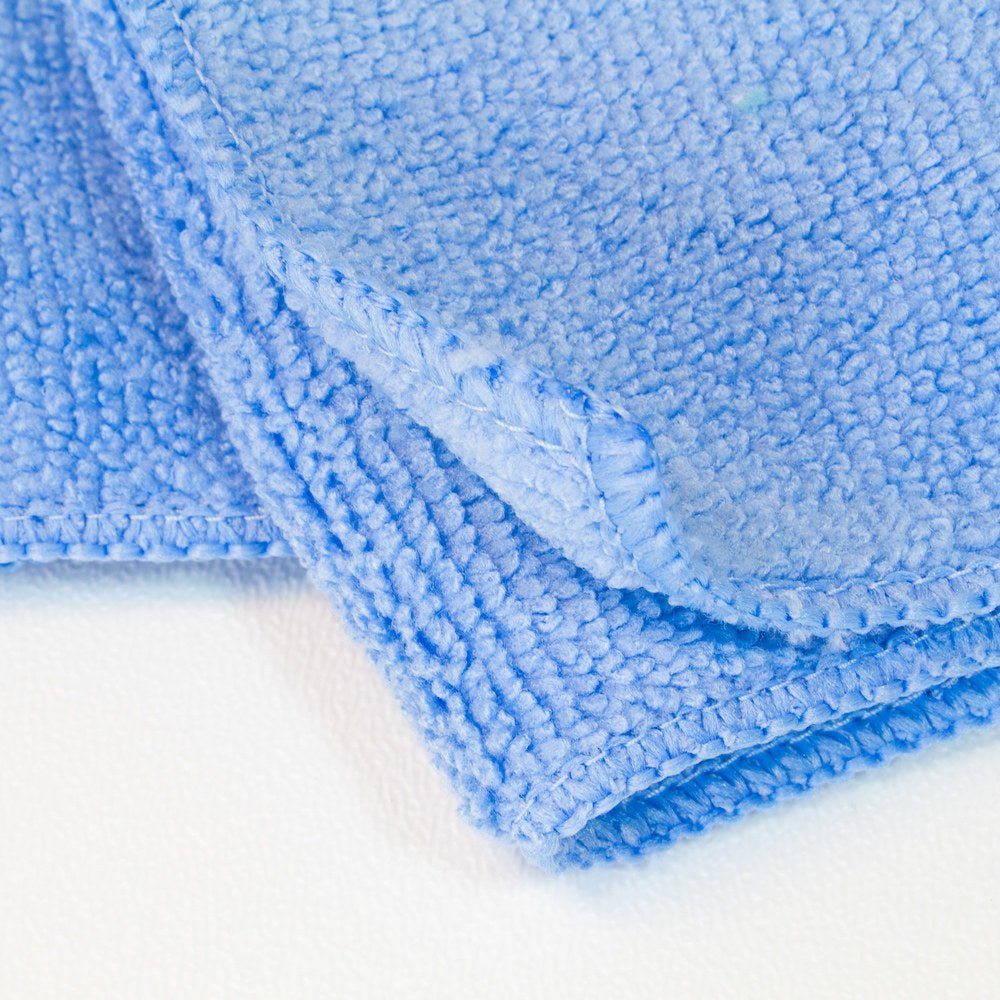 Microfiber Blue Cloth Towel 16" x 16" - Corkys Coffee