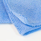 Microfiber Blue Cloth Towel 16" x 16" - Corkys Coffee