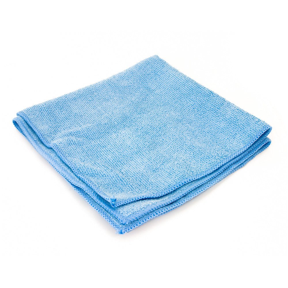 Microfiber Blue Cloth Towel 16" x 16" - Corkys Coffee