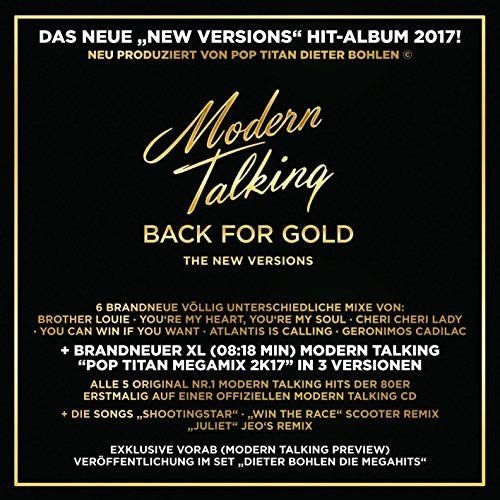 Modern Talking - Back for Gold - Corkys Coffee