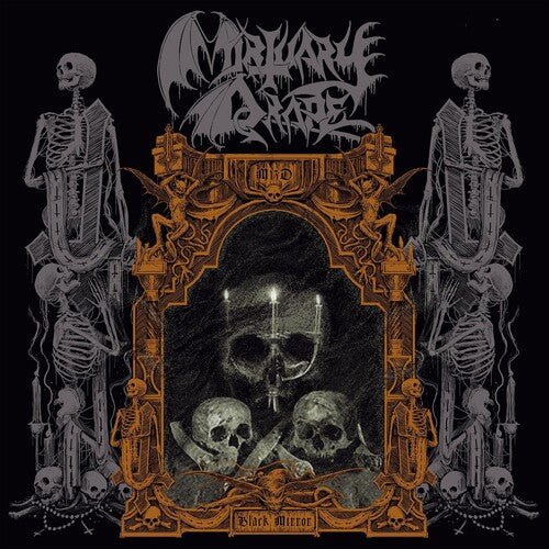 Mortuary Drape - Black Mirror - Corkys Coffee
