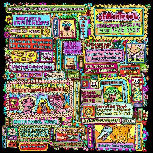 Of Montreal - Freewave Lucifer F - ck F - ck F - ck - Cyan - Corkys Coffee