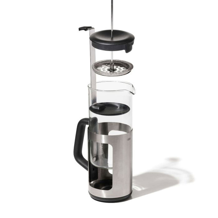 OXO 8 - Cup French Press with Grounds Lifter - Corkys Coffee