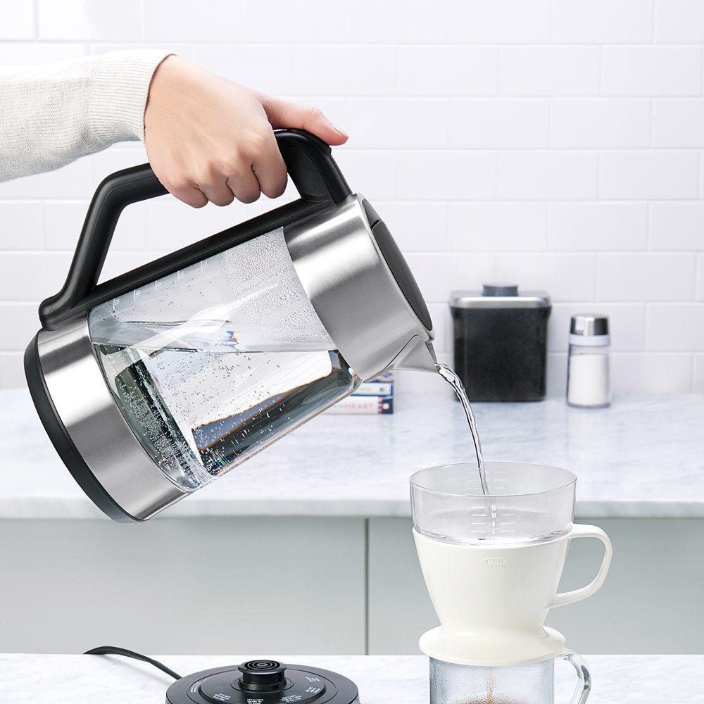 OXO Cordless Adjustable Temperature Electric Kettle 1.75L - Corkys Coffee