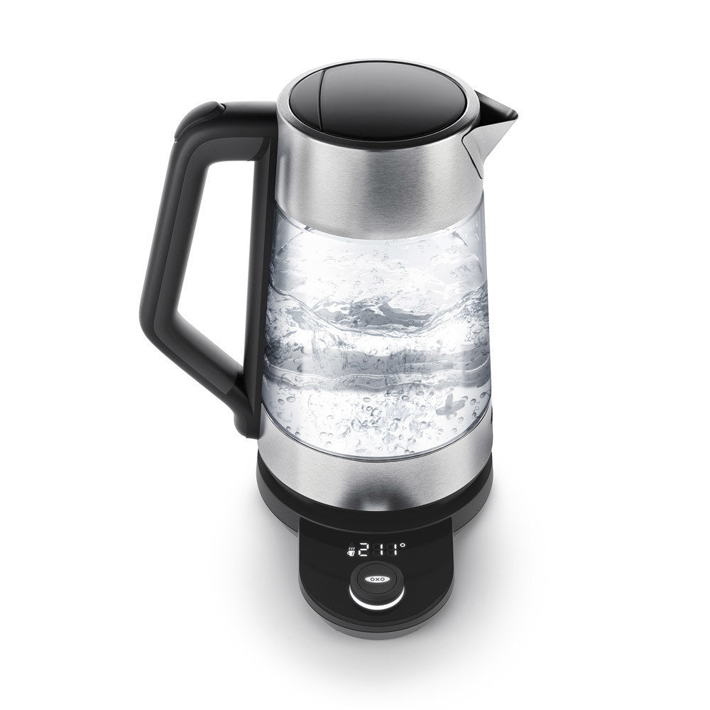 OXO Cordless Adjustable Temperature Electric Kettle 1.75L - Corkys Coffee