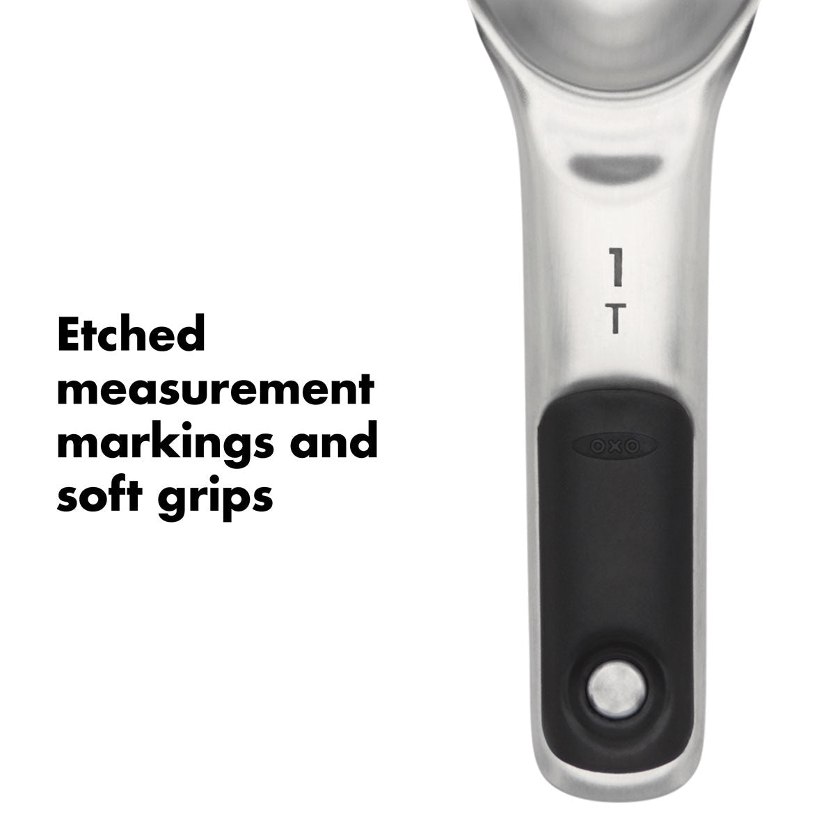 OXO Good Grips 4 - piece Stainless Steel Measuring Spoon Set - Corkys Coffee