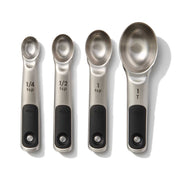 OXO Good Grips 4 - piece Stainless Steel Measuring Spoon Set - Corkys Coffee