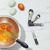 OXO Good Grips 4 - piece Stainless Steel Measuring Spoon Set - Corkys Coffee