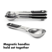 OXO Good Grips 4 - piece Stainless Steel Measuring Spoon Set - Corkys Coffee