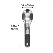 OXO Good Grips 4 - piece Stainless Steel Measuring Spoon Set - Corkys Coffee