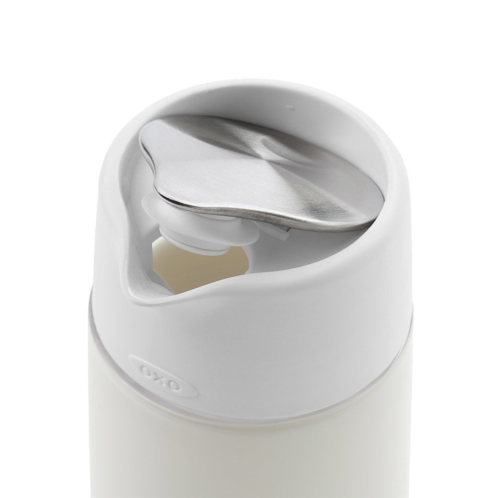 OXO Good Grips Glass Creamer Dispenser - 12oz capacity - Corkys Coffee