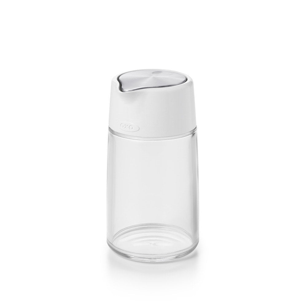 OXO Good Grips Glass Creamer Dispenser - 12oz capacity - Corkys Coffee