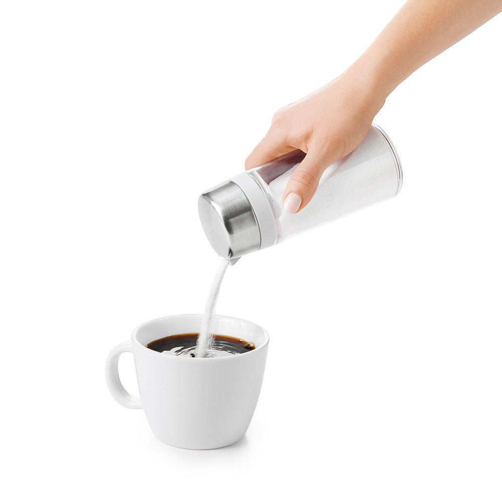 OXO Good Grips Glass Sugar Dispenser - 12oz capacity - Corkys Coffee