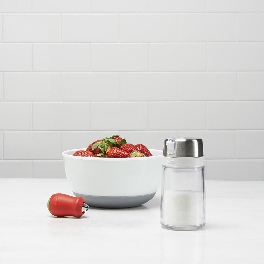 OXO Good Grips Plastic Sugar Dispenser - 9oz capacity - Corkys Coffee
