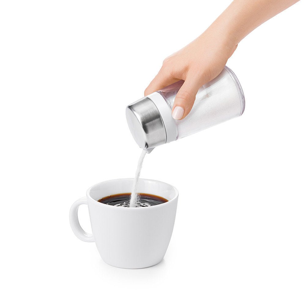 OXO Good Grips Plastic Sugar Dispenser - 9oz capacity - Corkys Coffee