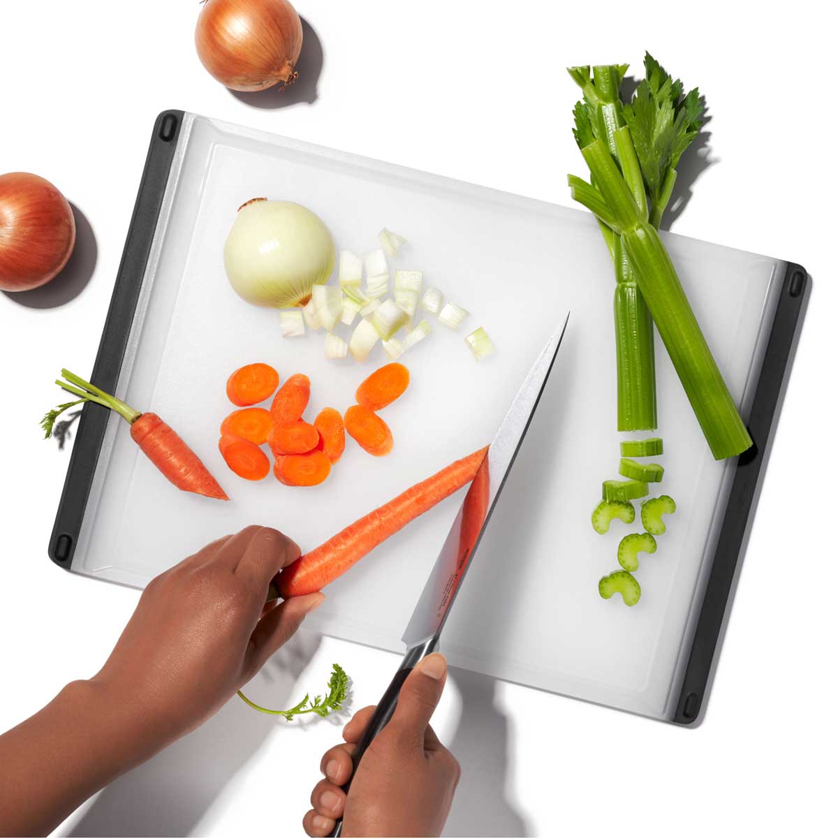 OXO Good Grips Polypropylene 2 - piece Cutting Board Set - Corkys Coffee