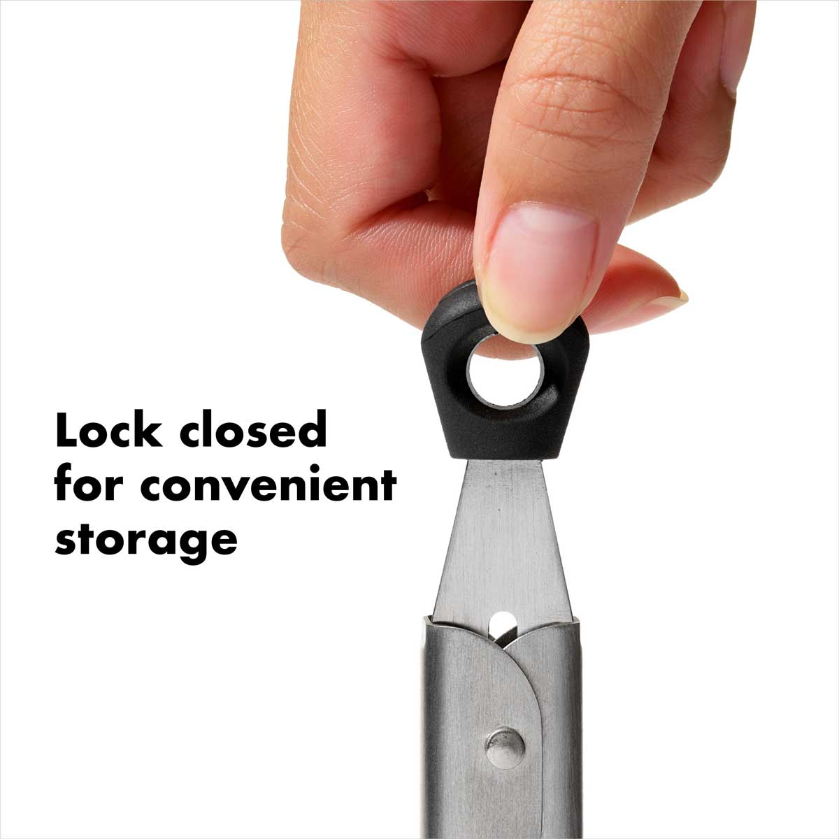 OXO Good Grips Stainless Steel Locking Mini Tongs - 7" - Corkys Coffee