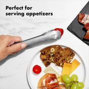 OXO Good Grips Stainless Steel Locking Mini Tongs - 7" - Corkys Coffee