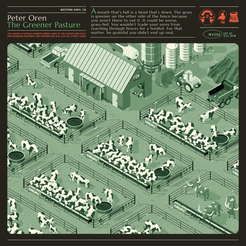 Peter Oren - Greener Pasture (Color Vinyl) - Corkys Coffee