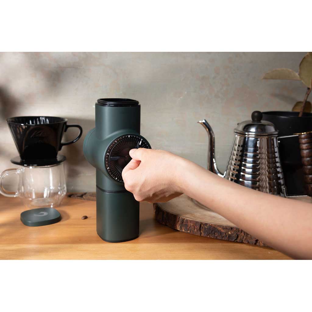 Pietro Pro Brewing Manual Coffee Grinder - White - Corkys Coffee