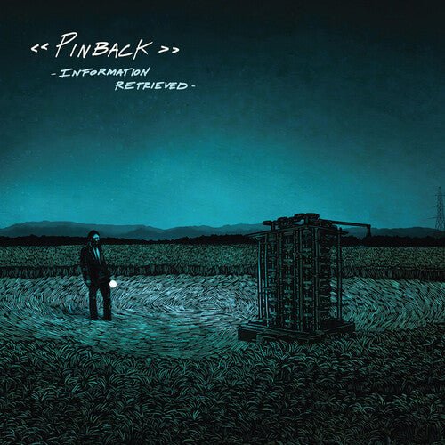 Pinback - Information Retrieved - Blue - Corkys Coffee