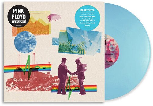 Pink Floyd - 8 - tracks - Blue Vinyl - Corkys Coffee