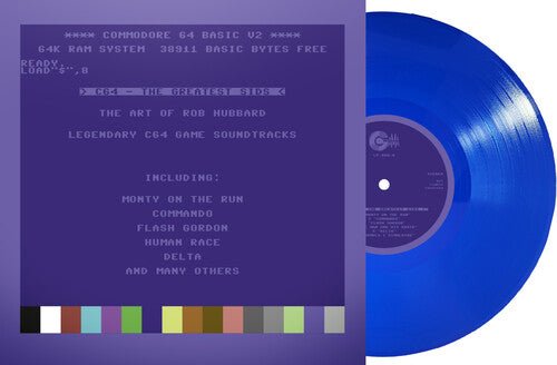 Rob Hubbard - C64 Greatest Sids: Art of Rob Hubbard - Blue Vinyl - Corkys Coffee