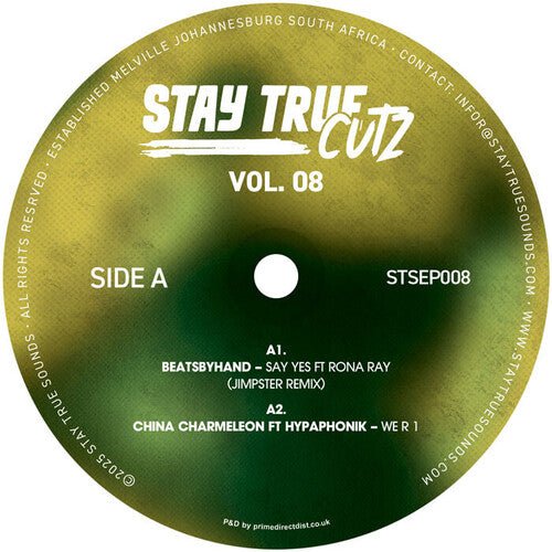 STAY TRUE CUTZ VOL. 8 / VARIOUS - Stay True Cutz Vol. 8 / Various - Corkys Coffee
