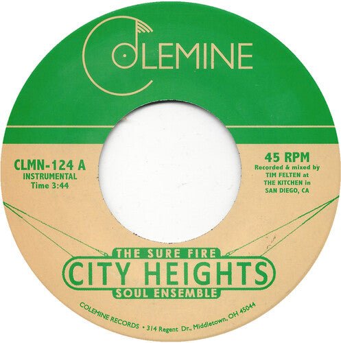 Sure Fire Soul Ensemble - City Heights / Strollin' Adams - Corkys Coffee