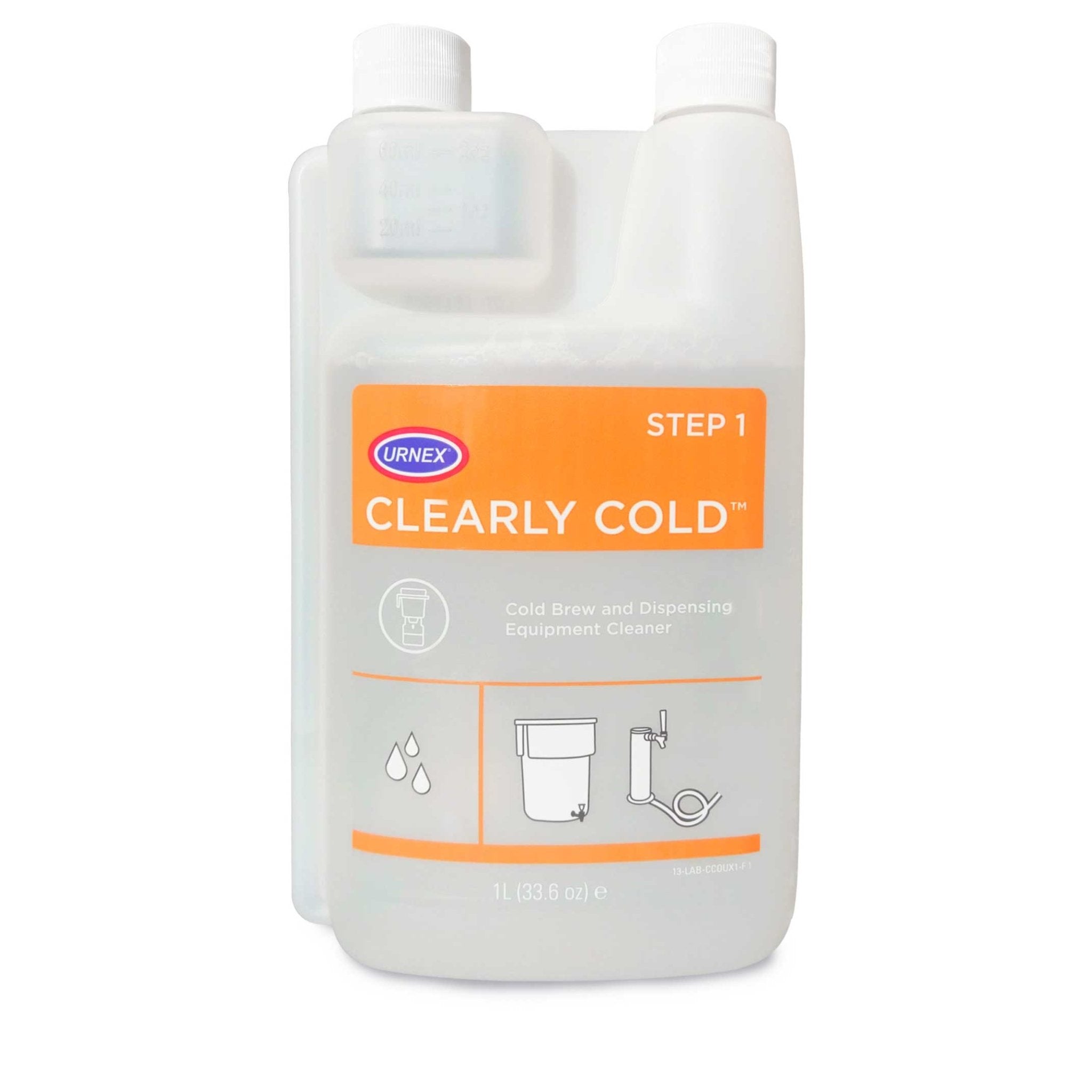 Urnex Clearly Cold – Cold Brew Coffee Equipment Cleaner – 32 fl oz - Corkys Coffee