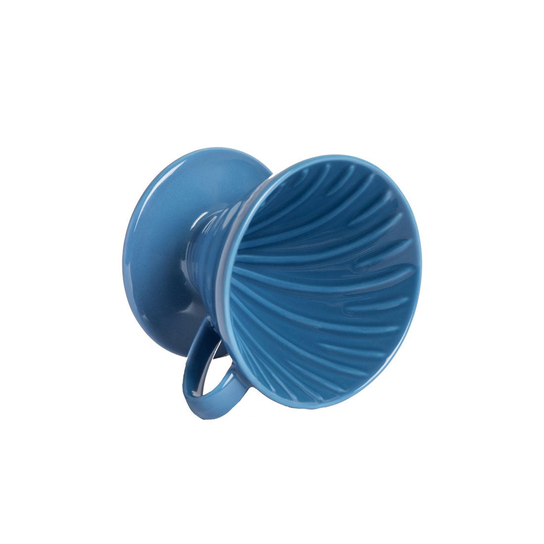 V60 Ceramic Coffee Dripper 02 - Light Blue - Corkys Coffee