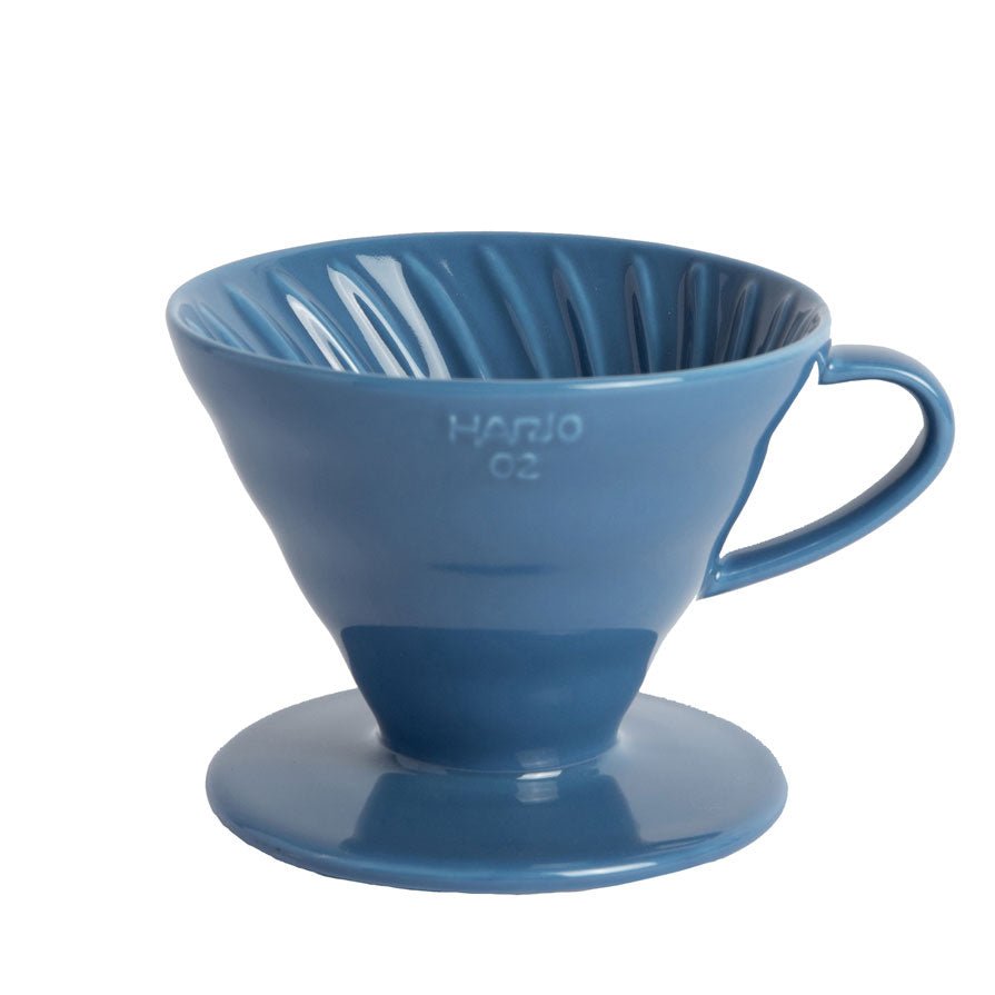 V60 Ceramic Coffee Dripper 02 - Light Blue - Corkys Coffee