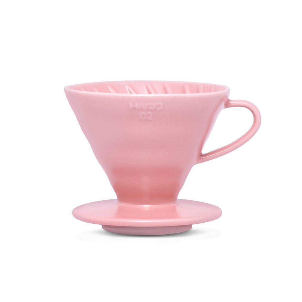 V60 Ceramic Coffee Dripper 02 - Pink - Corkys Coffee