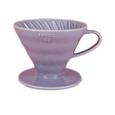 V60 Ceramic Coffee Dripper 02 - Purple - Corkys Coffee