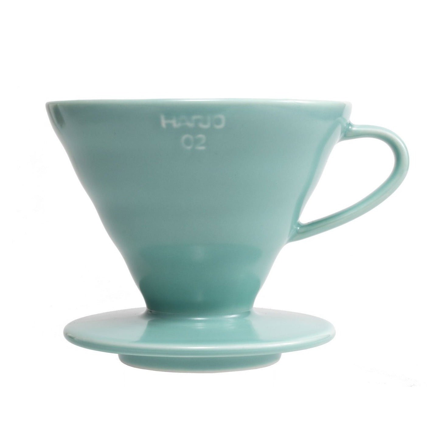 V60 Ceramic Coffee Dripper 02 - Turquoise - Corkys Coffee