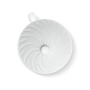 V60 Ceramic Coffee Dripper 02 - White - Corkys Coffee