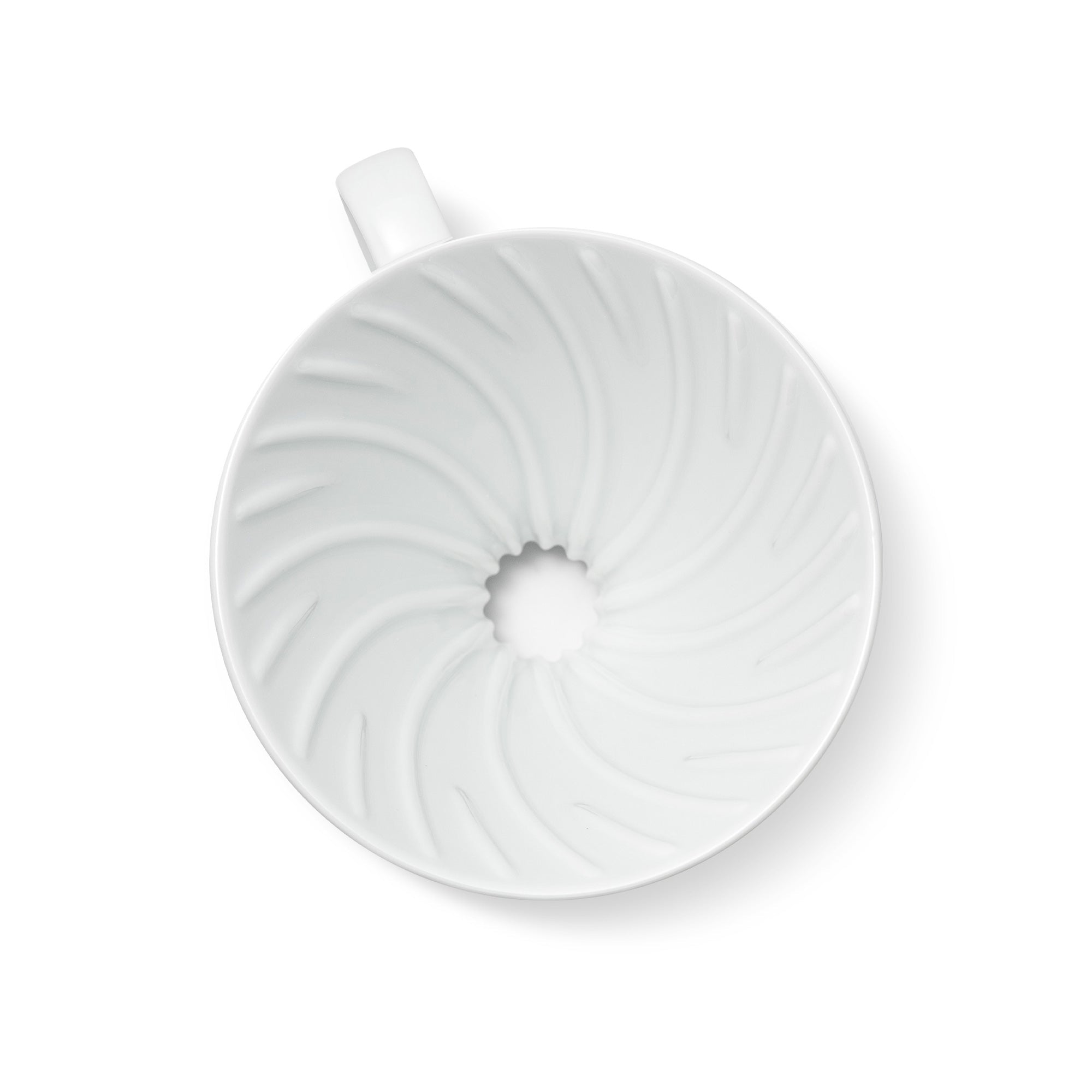 V60 Ceramic Coffee Dripper 02 - White - Corkys Coffee