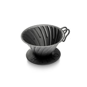 V60 Metal Coffee Dripper 02 - Black - Corkys Coffee