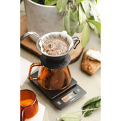 V60 Metal Coffee Dripper 02 - Black - Corkys Coffee
