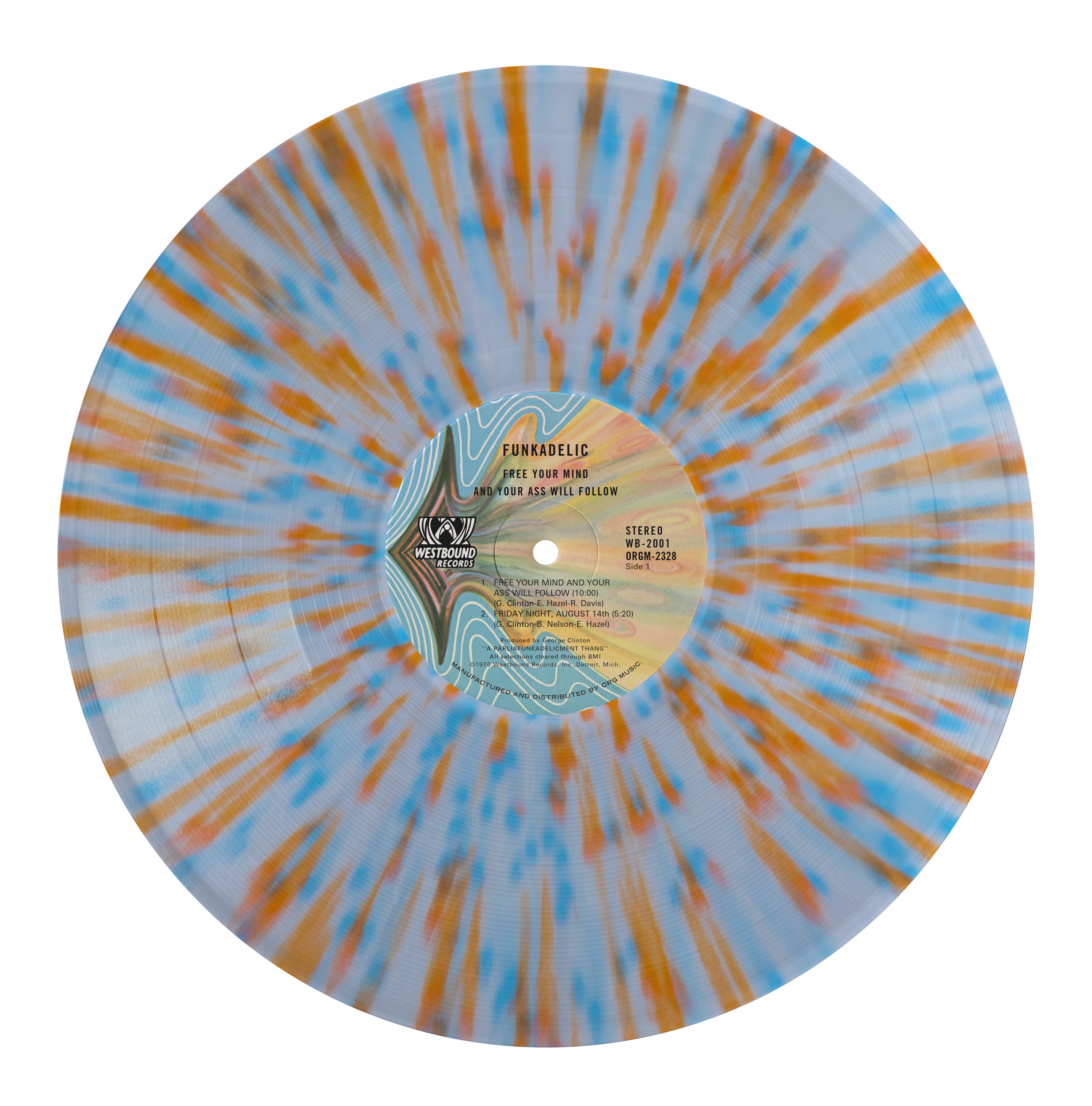 Funkadelic - Free Your Mind and Your Ass Will Follow Levitation Edition, Eyes of Thor splatter vinyl