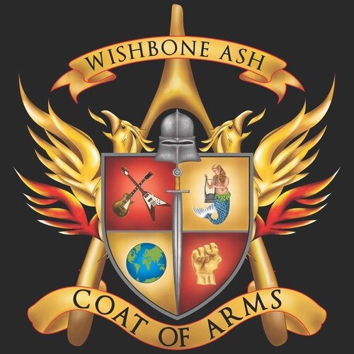 Wishbone Ash - Coat of Arms - Yellow - Corkys Coffee